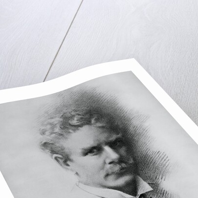 Portrait of American Writer Ambrose Bierce by Anonymous