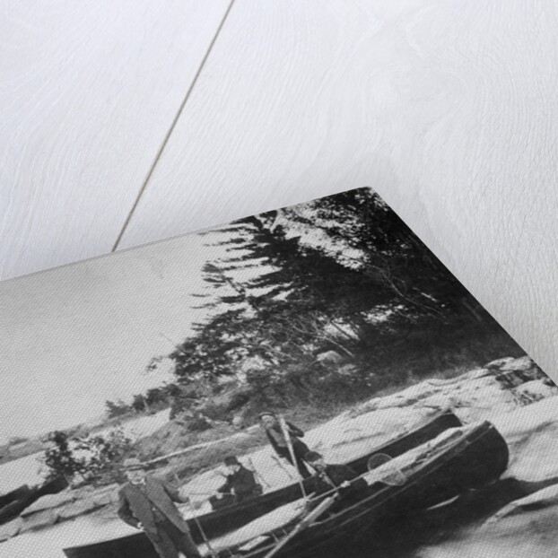 President Chester Arthur on Fishing Trip by Anonymous