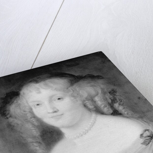 Portrait of French Authoress Marquise de Sevigne by Anonymous
