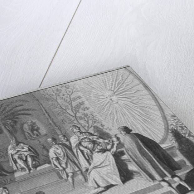 Incas Consecrating Their Offerings to the Sun by Bernard Picart