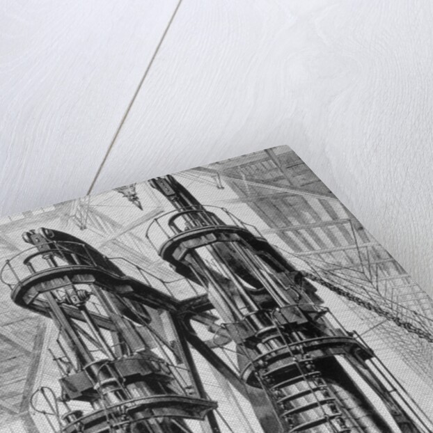 Ulysses Grant Starting Great Corliss Engine by Anonymous