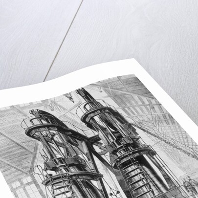 Ulysses Grant Starting Great Corliss Engine by Anonymous