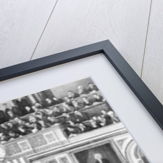 Woodrow Wilson Addressing Congress by Anonymous