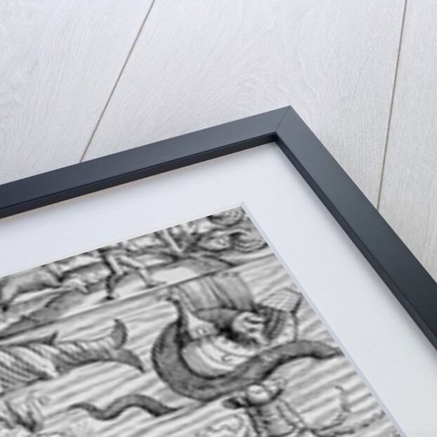 Illustration of Mythical Sea Monsters by Sebastian Munster