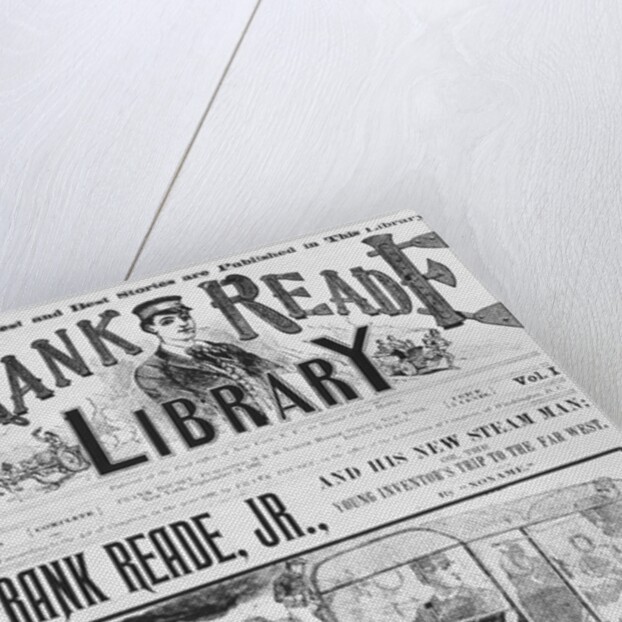 Poster for Frank Reade and His New Steam Engine by Anonymous