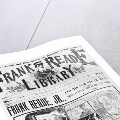 Poster for Frank Reade and His New Steam Engine by Anonymous