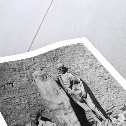 Mummies at Excavation Site by Anonymous