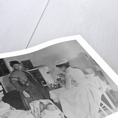 Nurses Caring for Children in Hospital by Anonymous