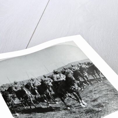 General French and His Men on Horseback During Boer War by Anonymous