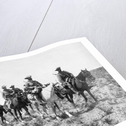 Soldiers Riding on Horseback by Anonymous