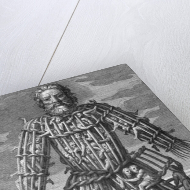Colossus Made of Twigs by Anonymous