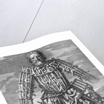 Colossus Made of Twigs by Anonymous