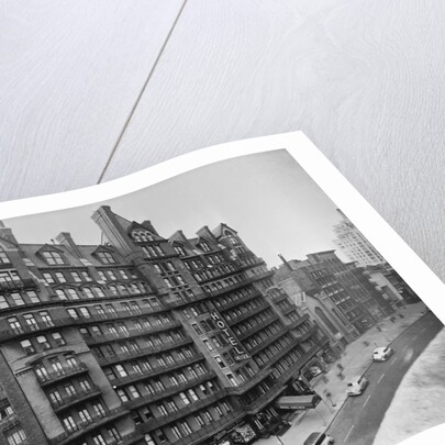 Exterior View of Chelsea Hotel in New York City by Anonymous