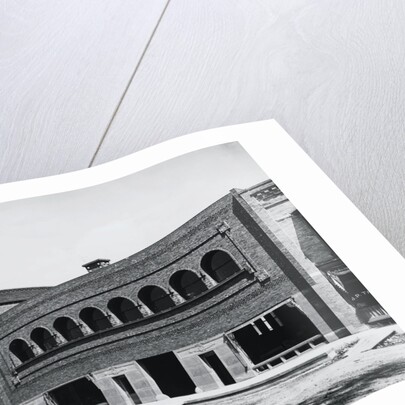 Exterior View of the National Farmers Bank by Louis Sullivan