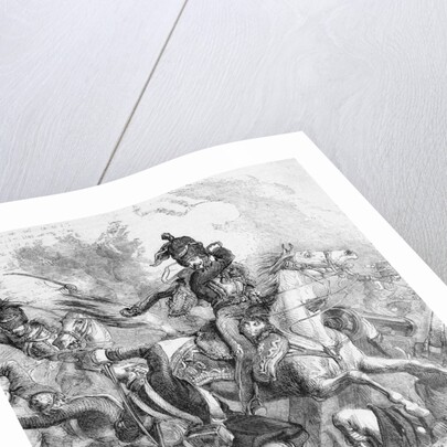 Illustration of the Light Brigade Battle by Anonymous