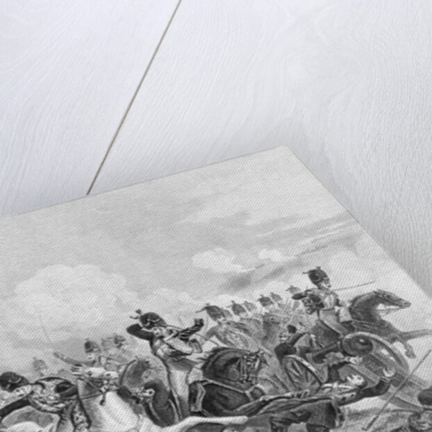 Illustration Depicting Battle at Balaklava. by Anonymous