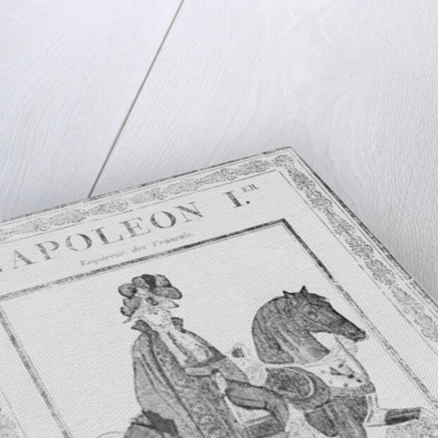 Illustration of Napoleon I on a Horse by Anonymous