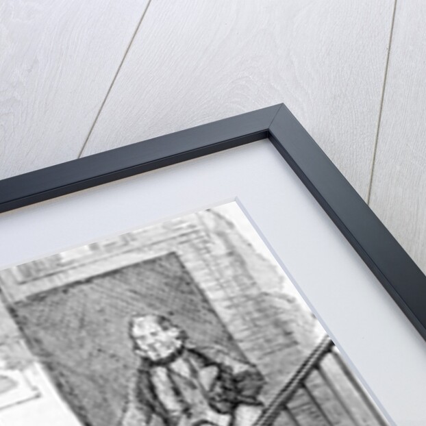 Political Cartoon of Jefferson Davis Carrying a Lighthouse and Fort Sumpter by Anonymous