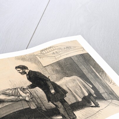 Alexander Graham Bell Trying to Locate Bullet in President Garfield by Anonymous