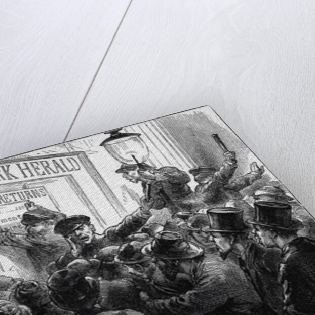 Press Recording Election Results by Anonymous