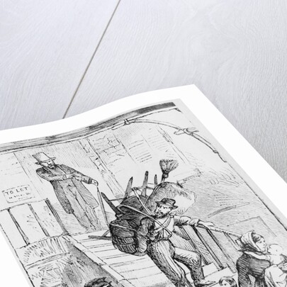 Illustration of a Landlord Evicting Tenants by Anonymous