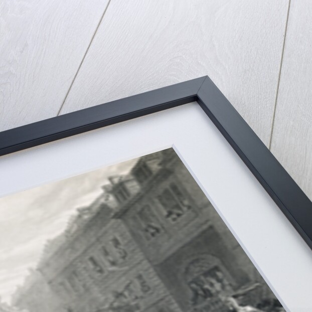 Illustration of Daniel DeFoe in the Pillory by Anonymous