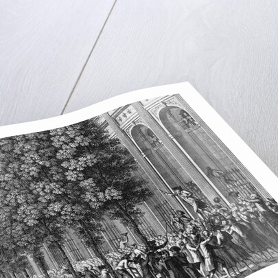 Camille Desmoulins Urging Crowd to Take up Arms by Anonymous