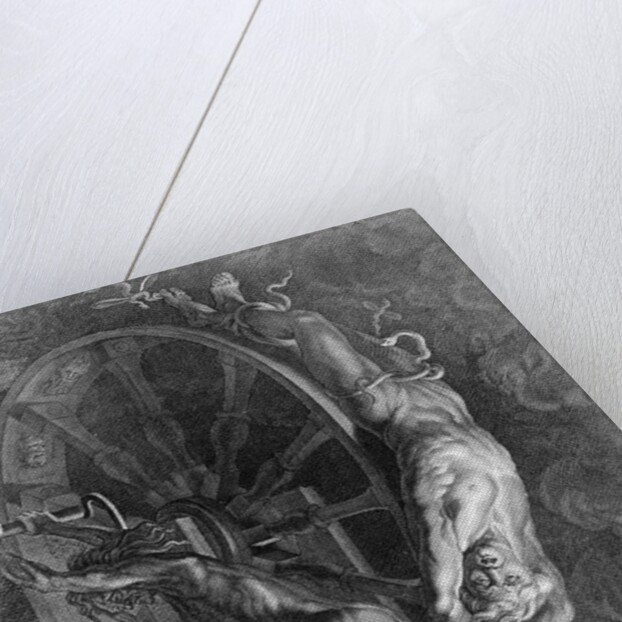 Ixion Bound to Revolving Wheel by Anonymous