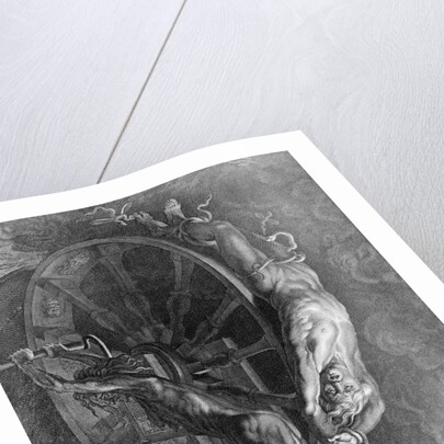 Ixion Bound to Revolving Wheel by Anonymous