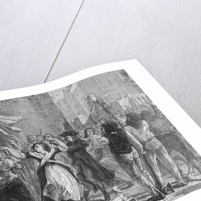 Crowd Carrying Head of Princess De Lamballe by Anonymous