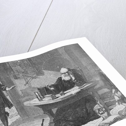 John Milton Visiting Galileo by Anonymous