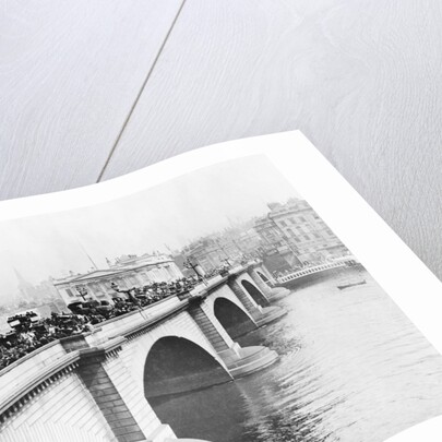 Traffic Crossing London Bridge by Anonymous