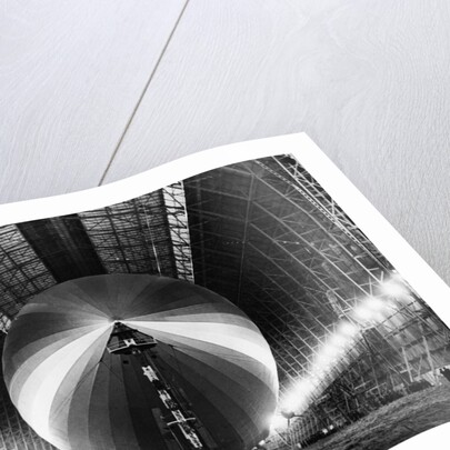 Observers at Hindenburg Hangar by Anonymous