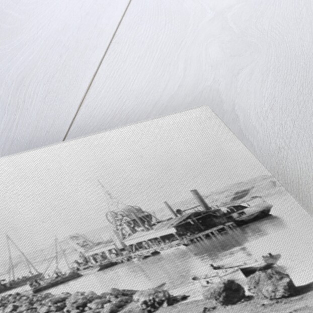 Construction on the Suez Canal by Anonymous