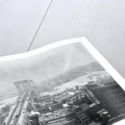 Brooklyn Bridge from World Building by Anonymous