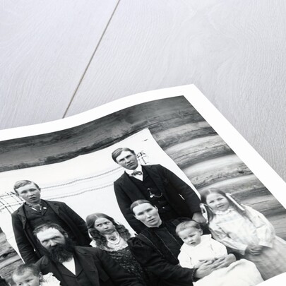 Minnesota Farm Family by Anonymous