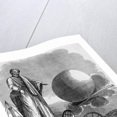 Archimedes Demonstrating Power of the Lever by Anonymous