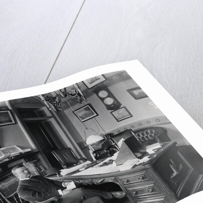 Theodore Roosevelt in Office by Anonymous