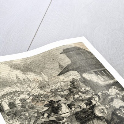 Massacre of Magdeburg During Thirty Years War by Anonymous