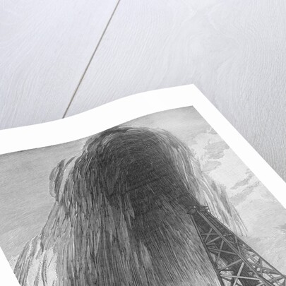 Well Spouting Petroleum by Anonymous