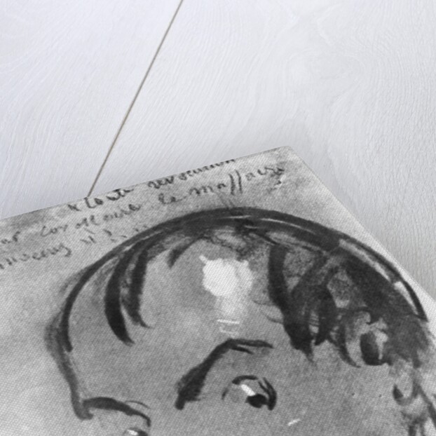 Caricature of Charles Baudelaire by Anonymous