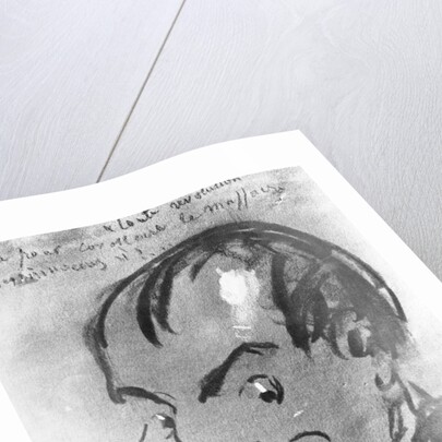 Caricature of Charles Baudelaire by Anonymous