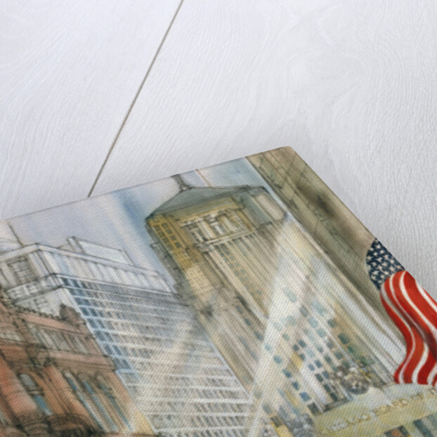 Trading Floor of the Chicago Board of Trade by Franklin McMahon