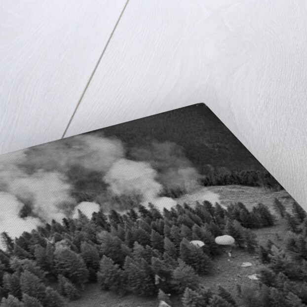 Firejumpers in Lolo National Forest by Corbis