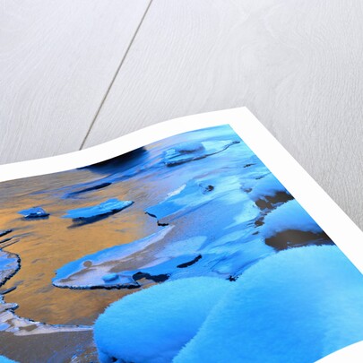Ice and Snow on a Beach by Anonymous