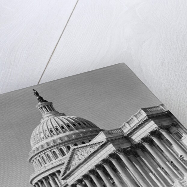 Dome and Portico of U.S. Capitol by Anonymous