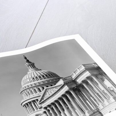 Dome and Portico of U.S. Capitol by Anonymous
