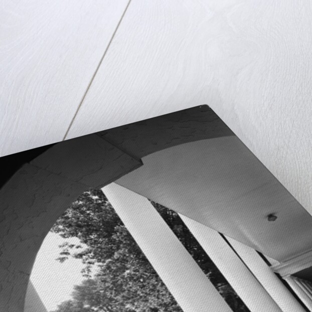 Colonnade and Portico at the Academical Village, University of Virginia, Charlottesville by Anonymous