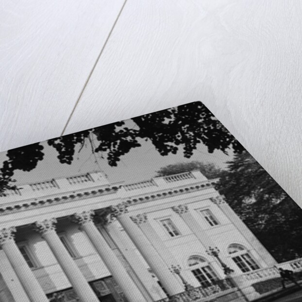 Portico of Marble House by Anonymous