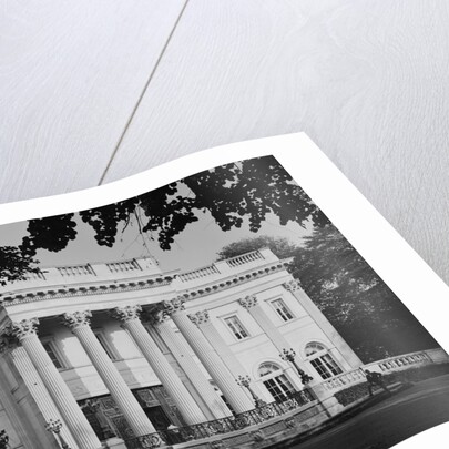 Portico of Marble House by Anonymous